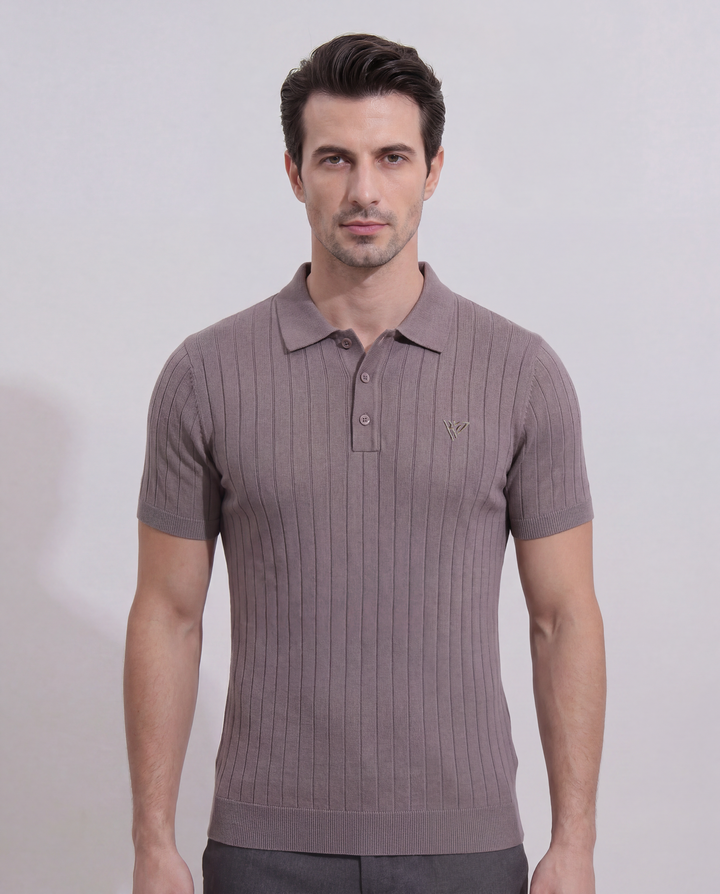 Mens Drop Needle Polo