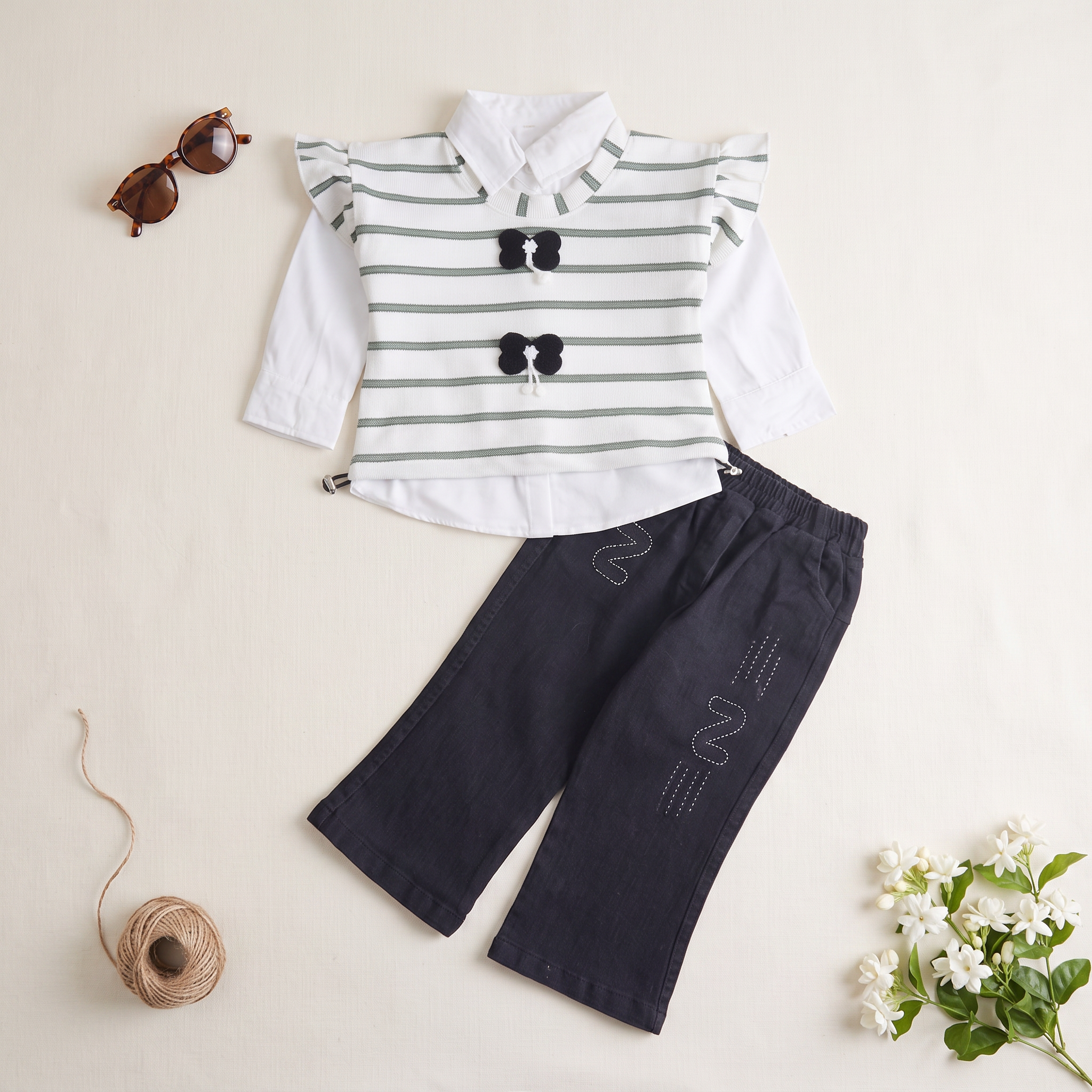 Girls 2 Pcs Suit