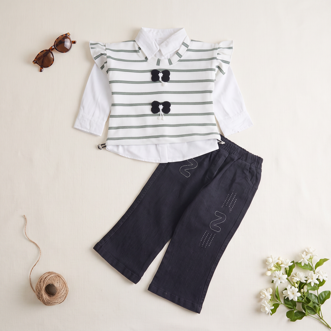 Girls 2 Pcs Suit
