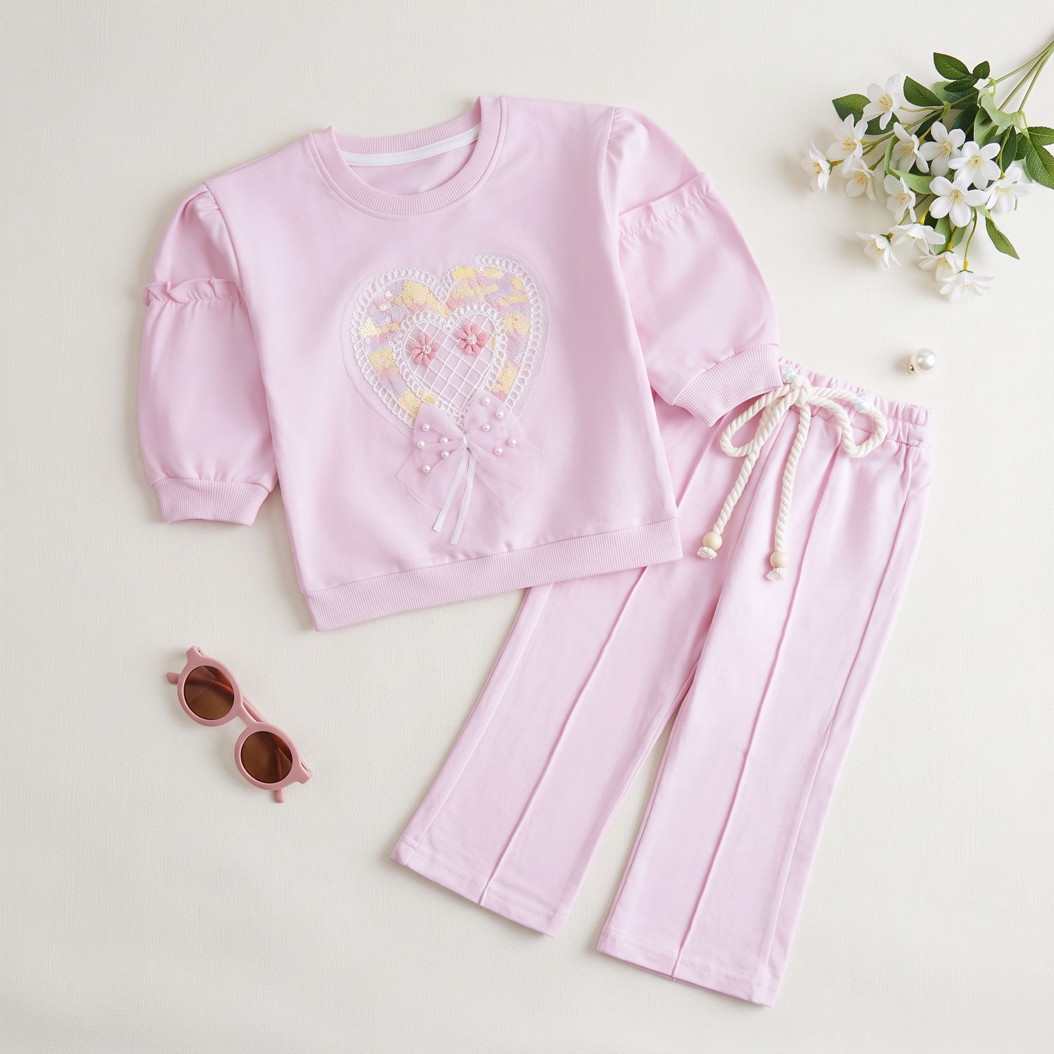 Girls 2 Pcs Suit