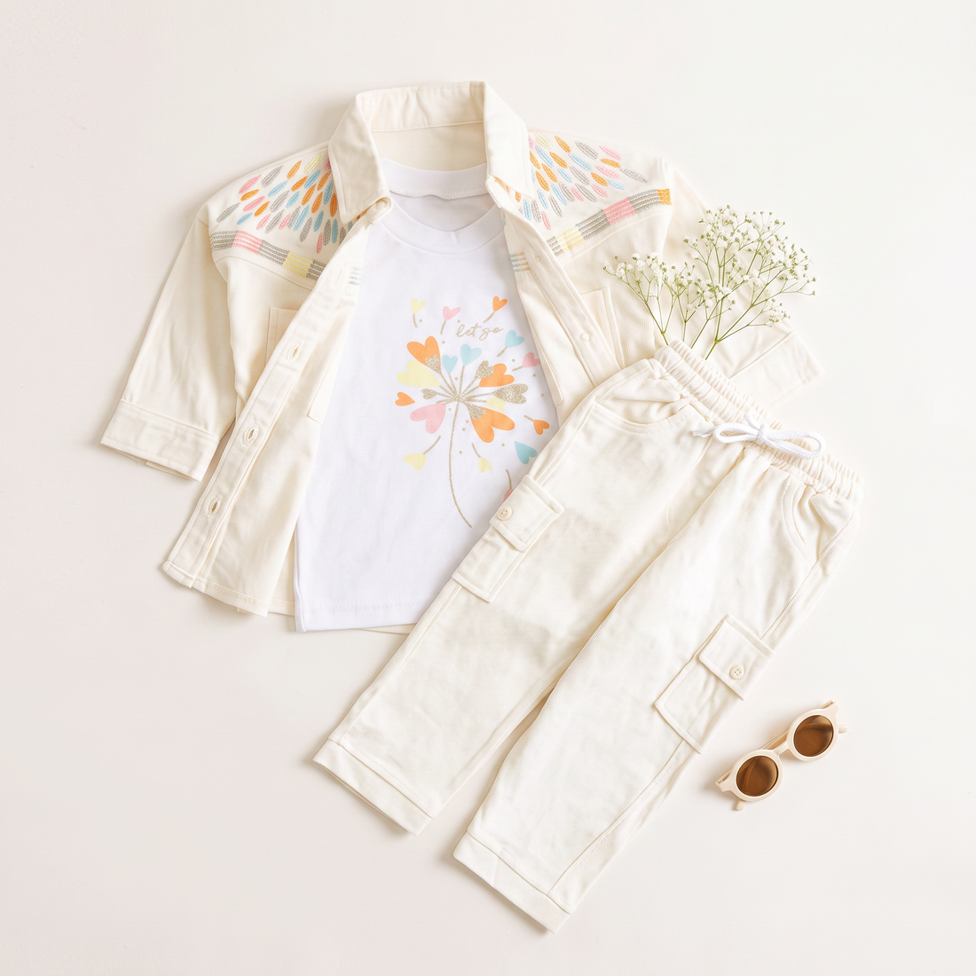 Girls 3 Pcs Suit