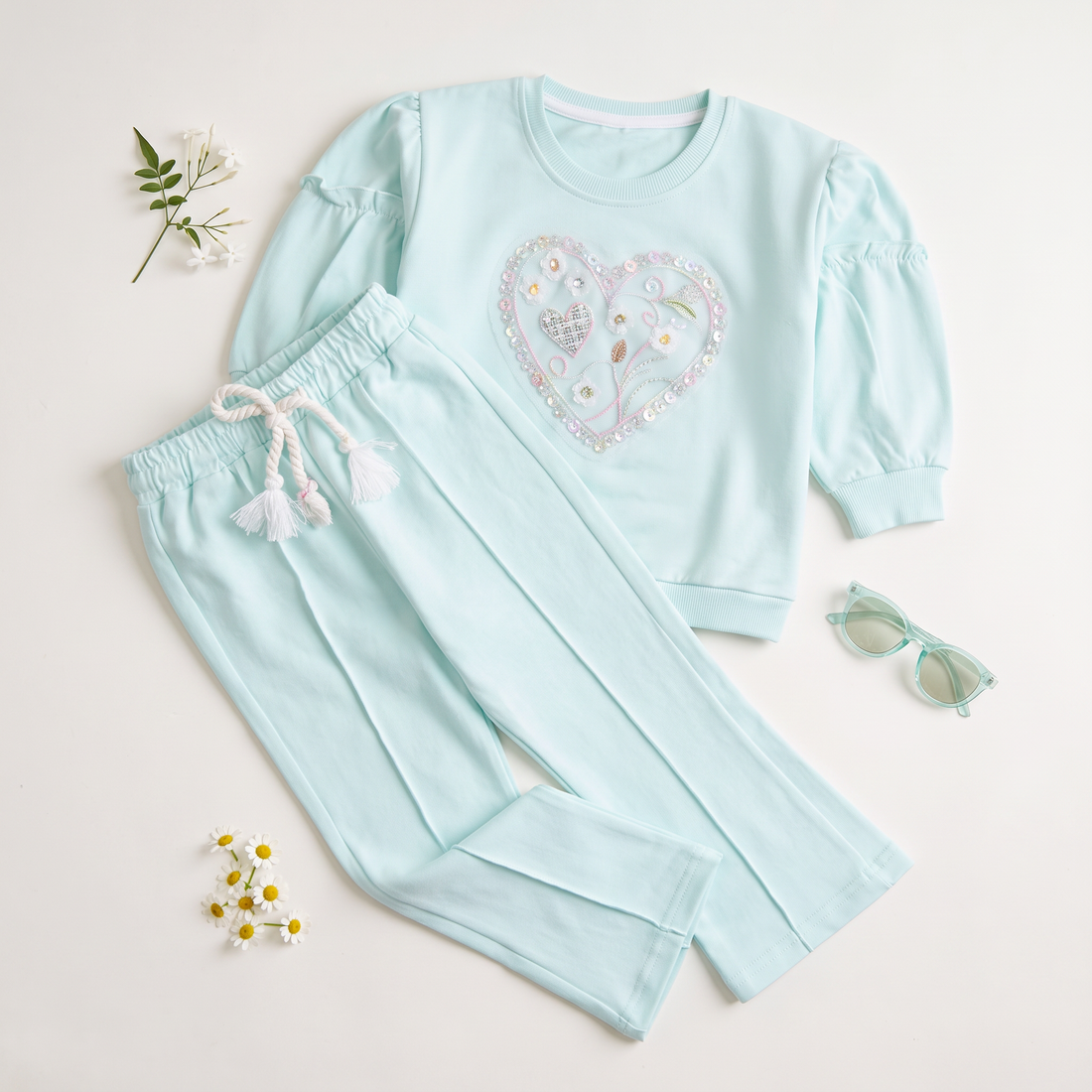 Girls 2 Pcs Suit
