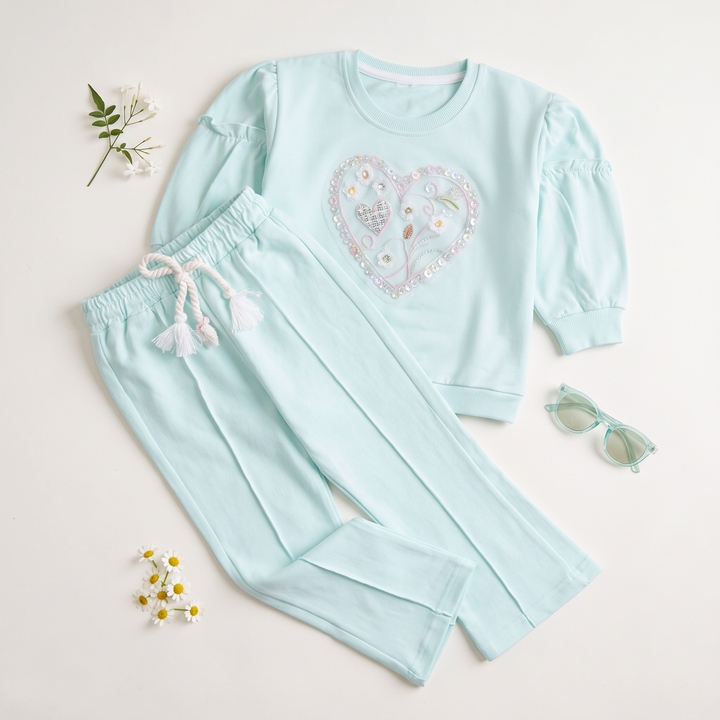Girls 2 Pcs Suit