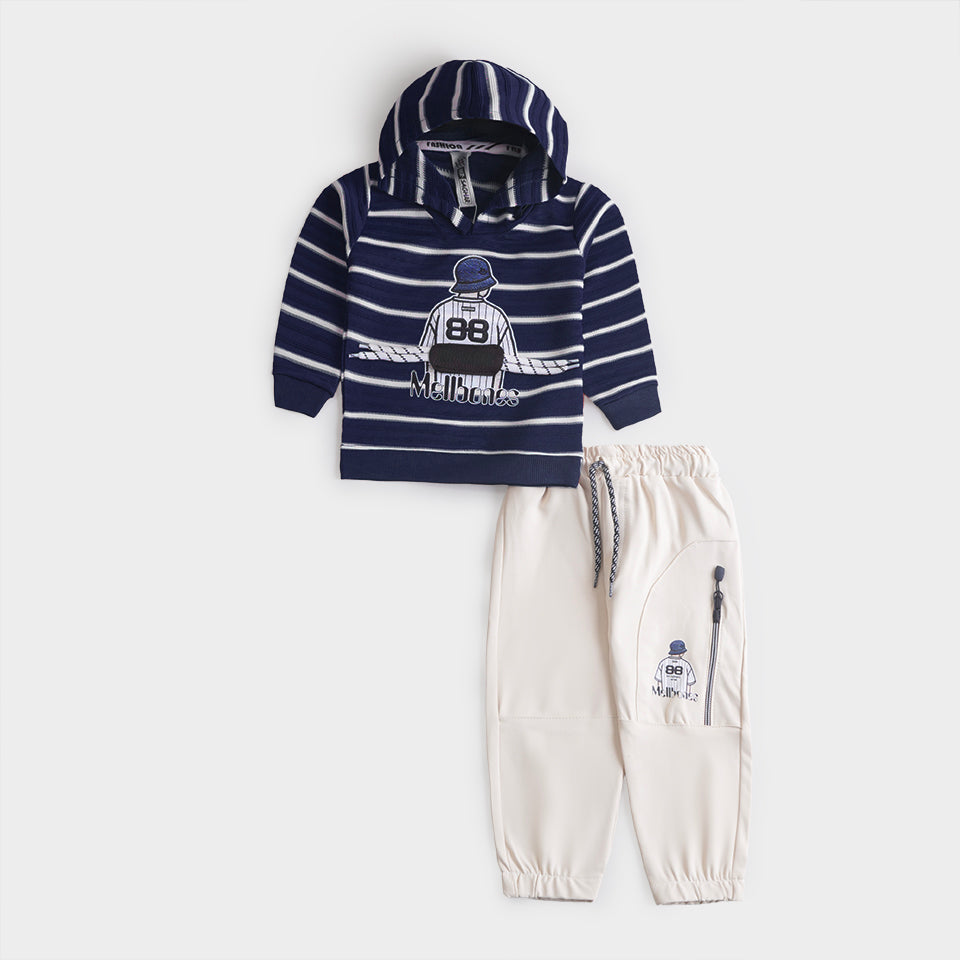 Boys Printed Full Sleeves Suit