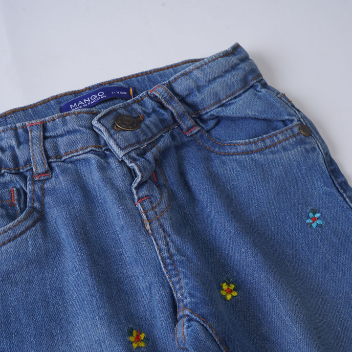 Girls Denim Pants