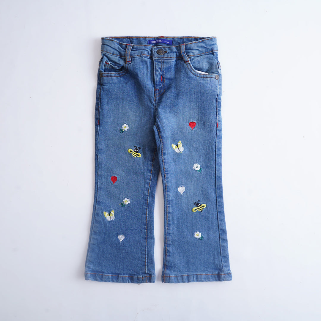 Girls Denim Pants