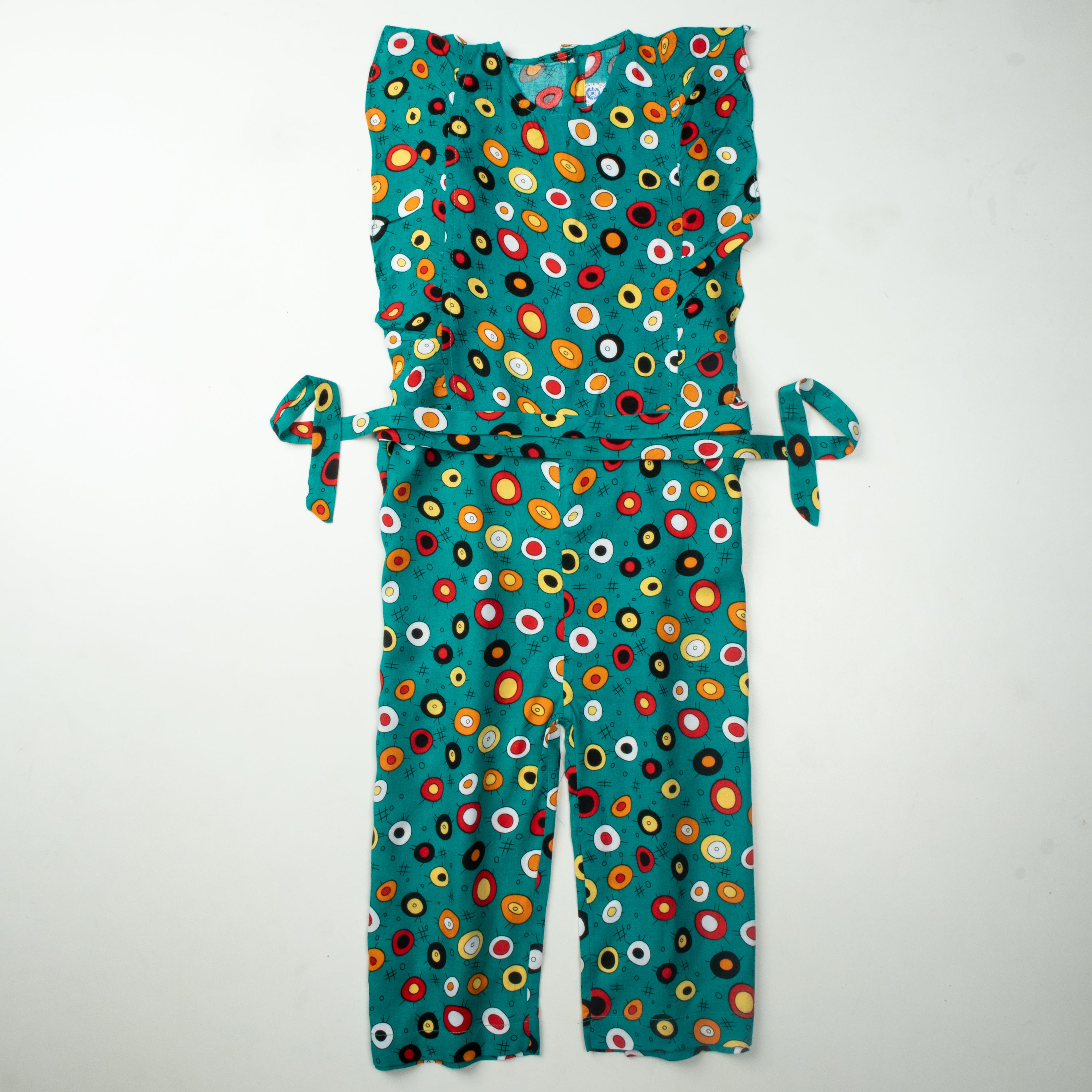 Girls' Jumpsuits Color Green