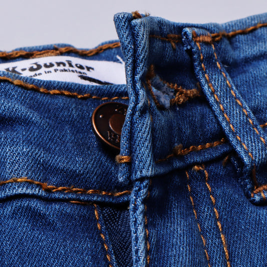 Boys Denim Pant Color Blue Code-E