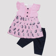 Infant Baby Fancy Frock Suit Code-C