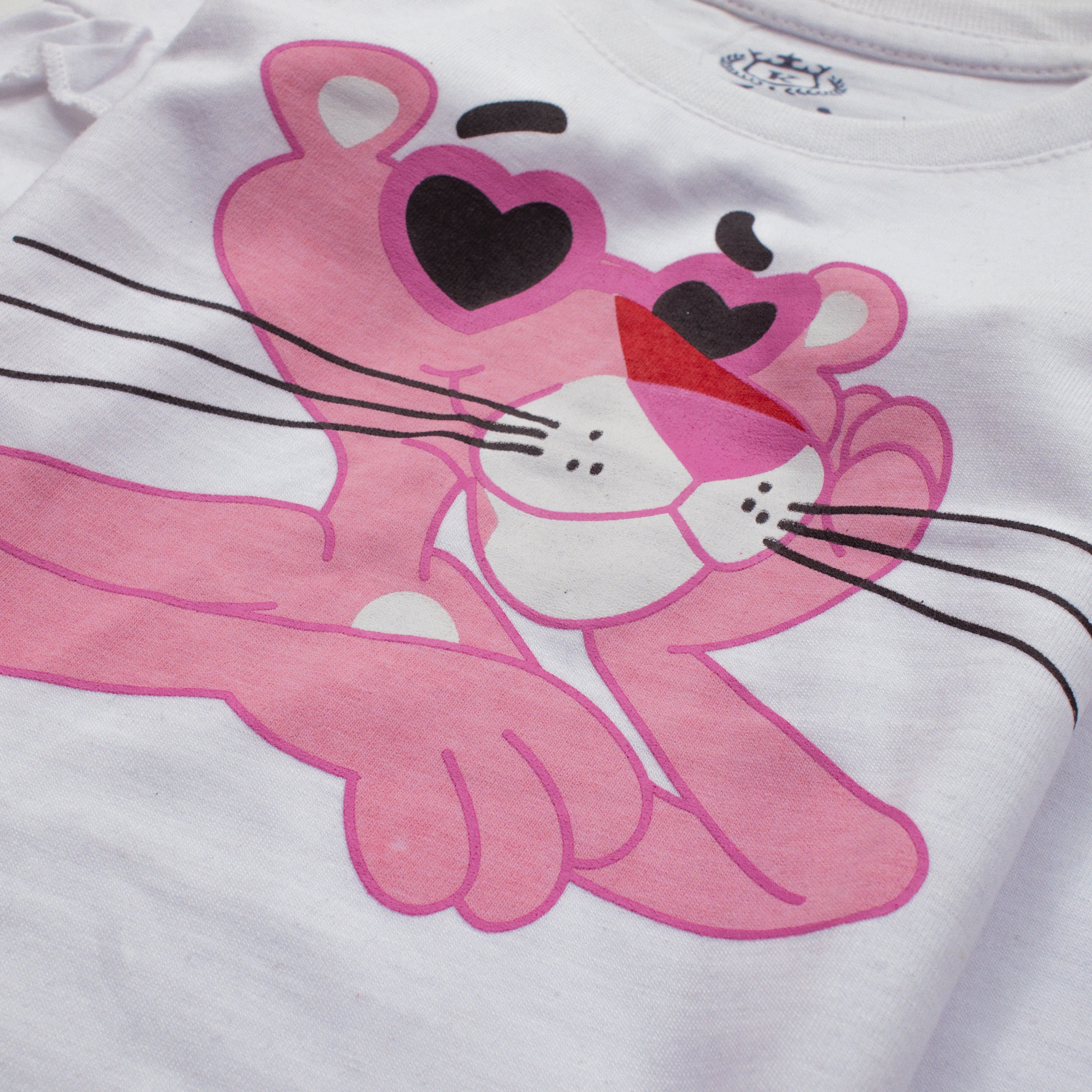Infant Baby Printed Full Sleeve Suit (Pink-Panther)