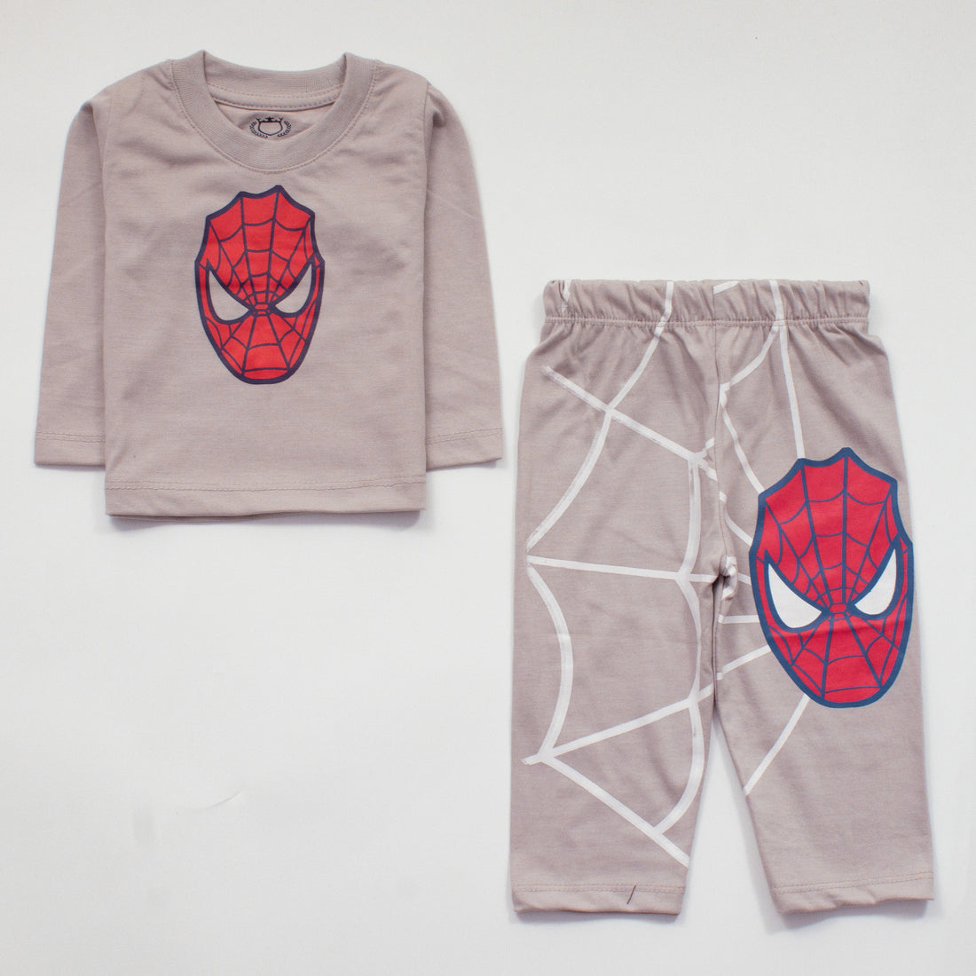 Boys Printed Full Sleeve Suit (Spider)