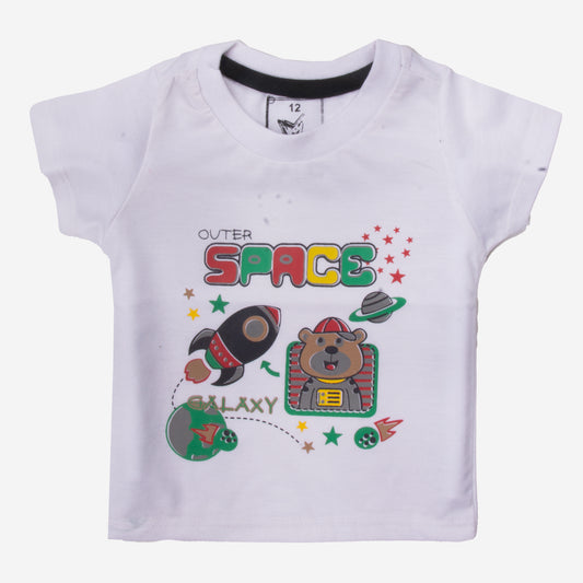 Baba Printed T-Shirt (Outer Space )