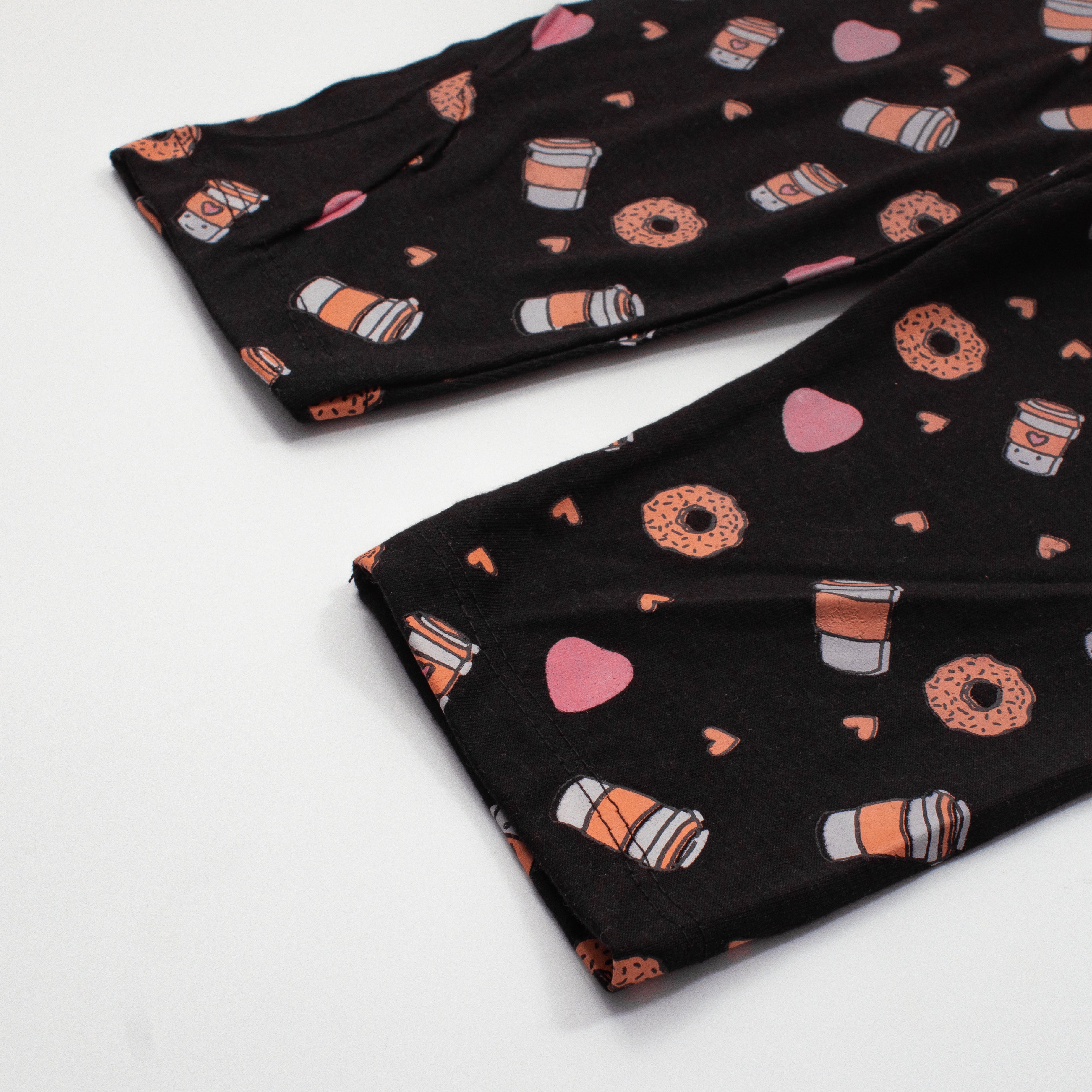 Infant Baby Printed Full Sleeve Suit (Donut)
