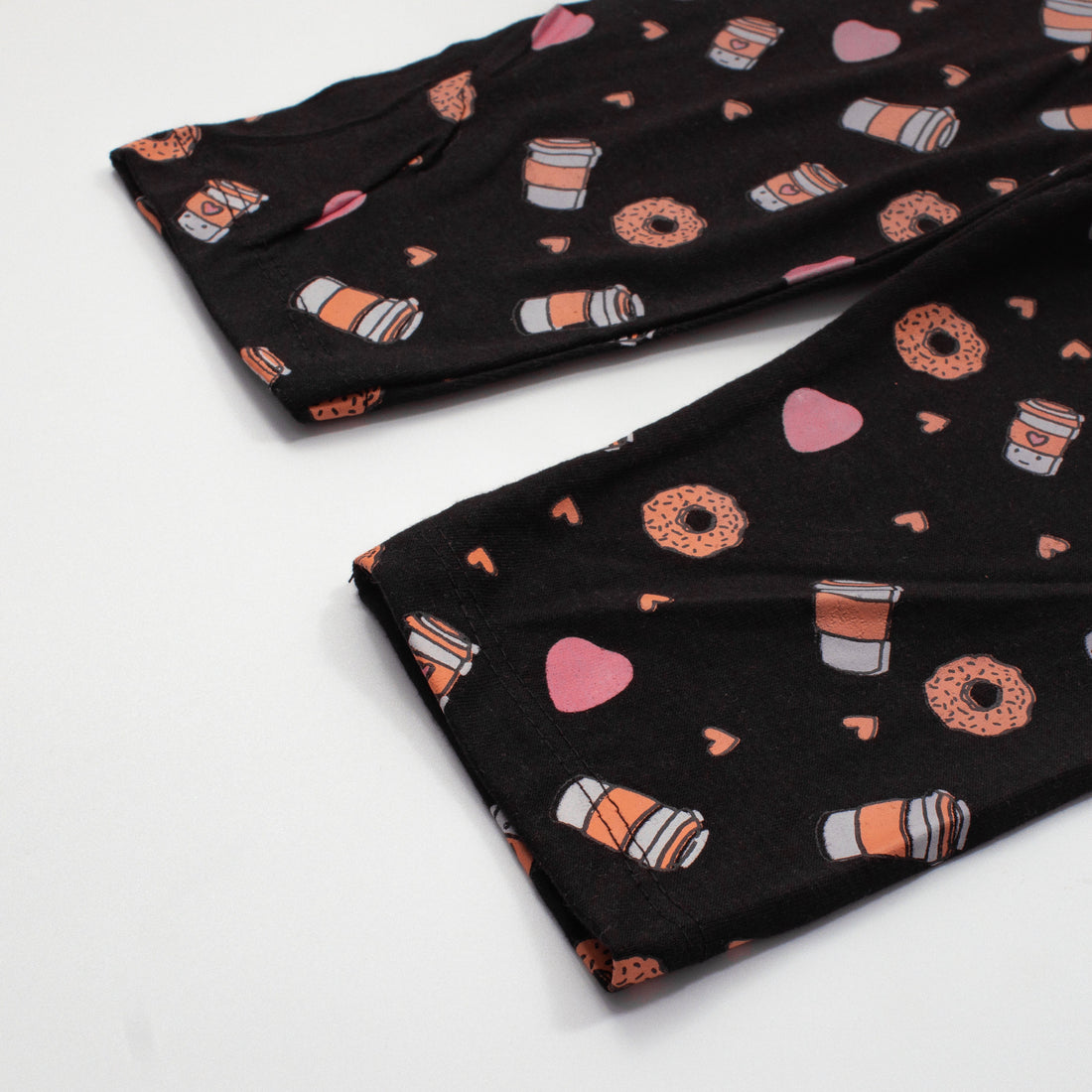 Infant Baby Printed Full Sleeve Suit (Donut)