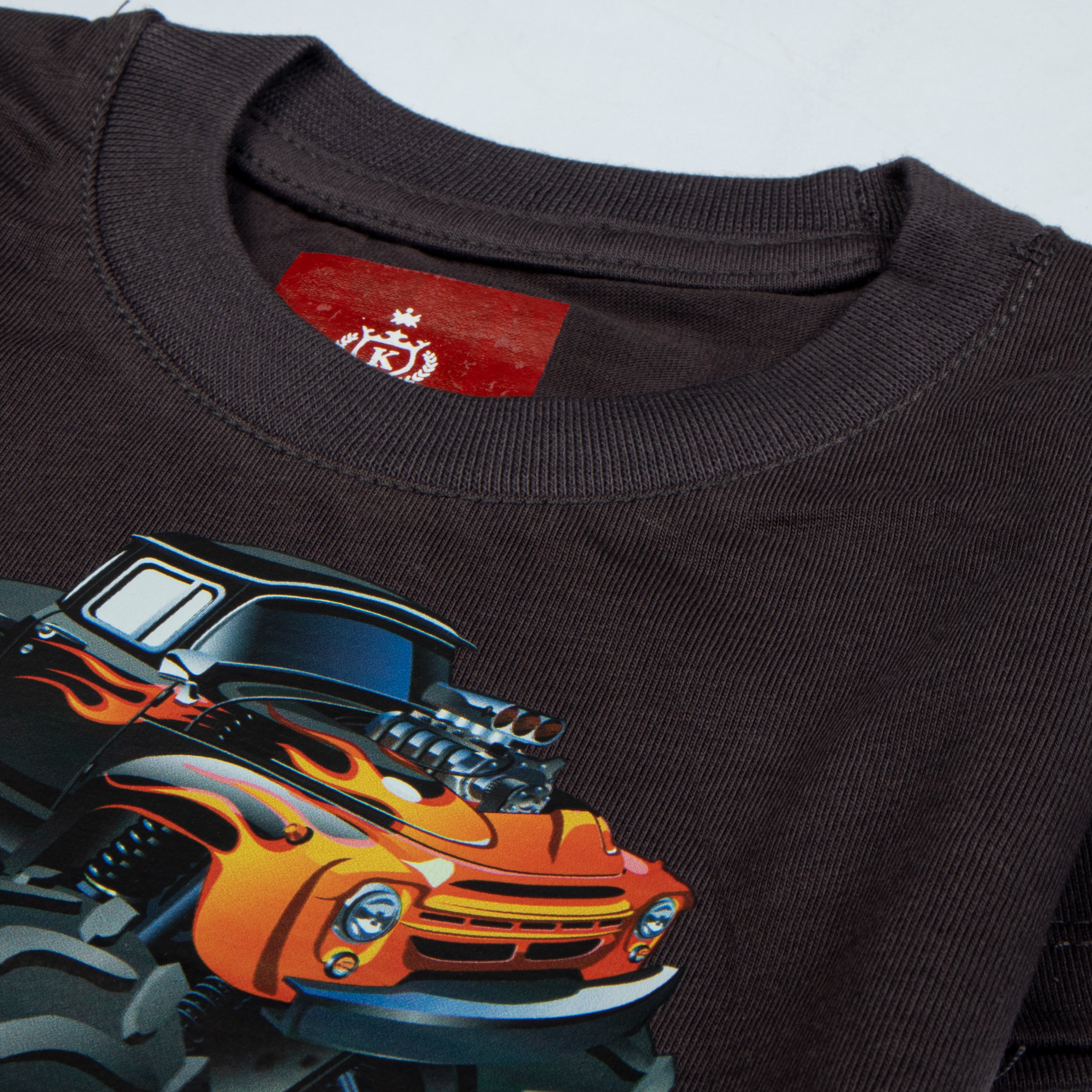 Baba Printed T-Shirt ( Truck ) Code-N