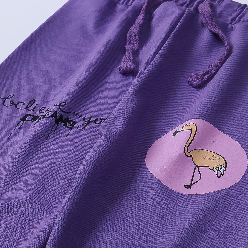 Girls Trouser Color Purple ( Believe )