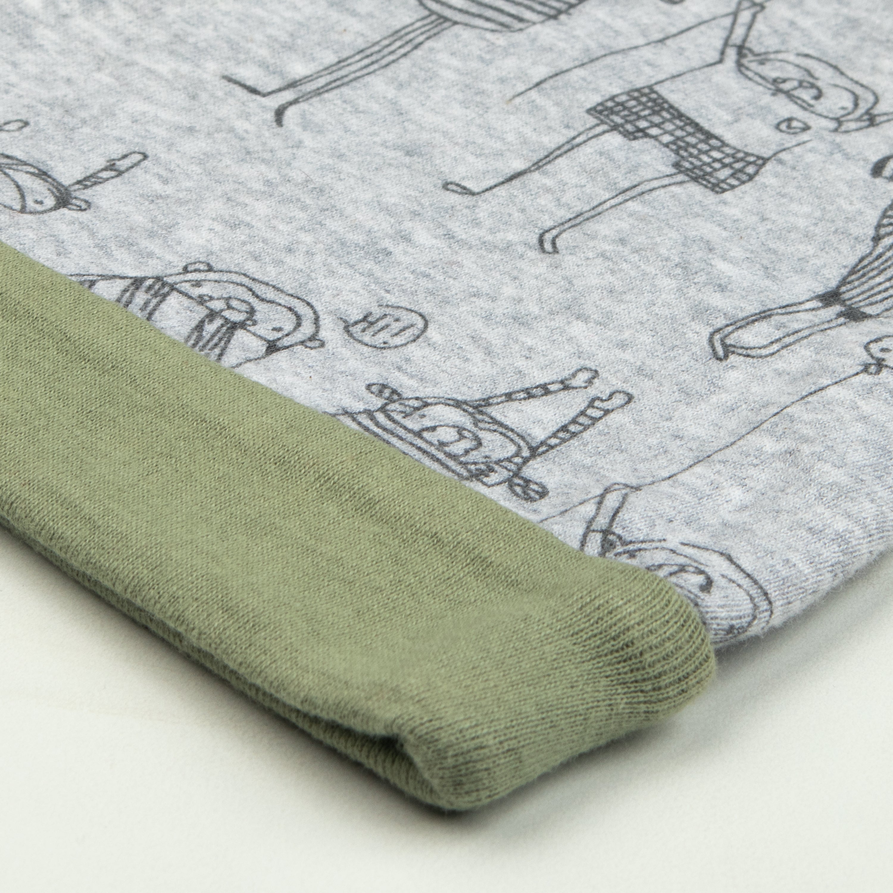 Newborn Unisex Cap Color Grey