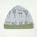 Newborn Unisex Cap Color Grey