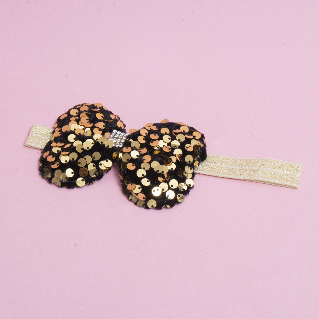 Kids Hair Head Band - Solid Colors (Golden, Red, Pink, Purple, Black)
