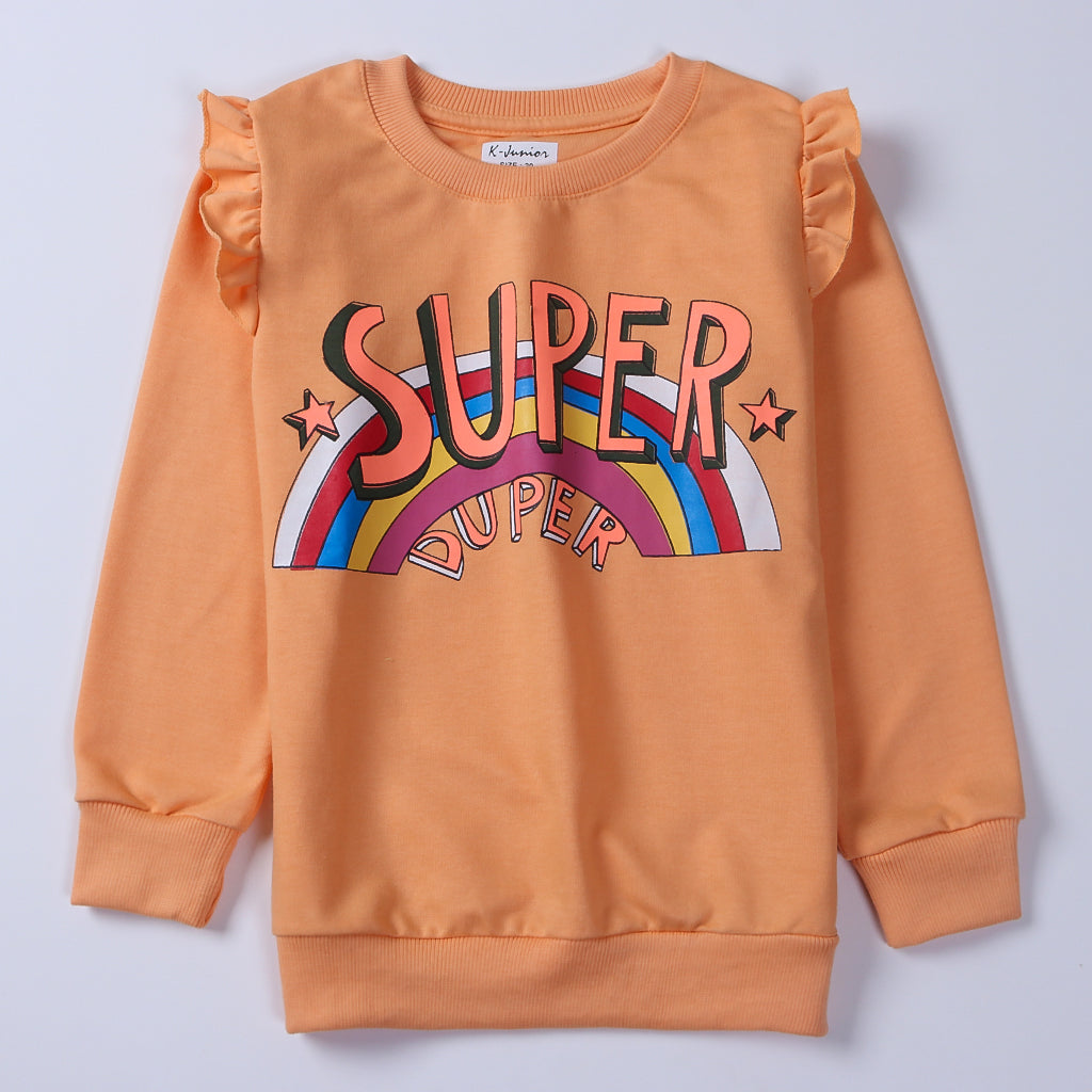 Girls Sweatshirt Code-( Super )