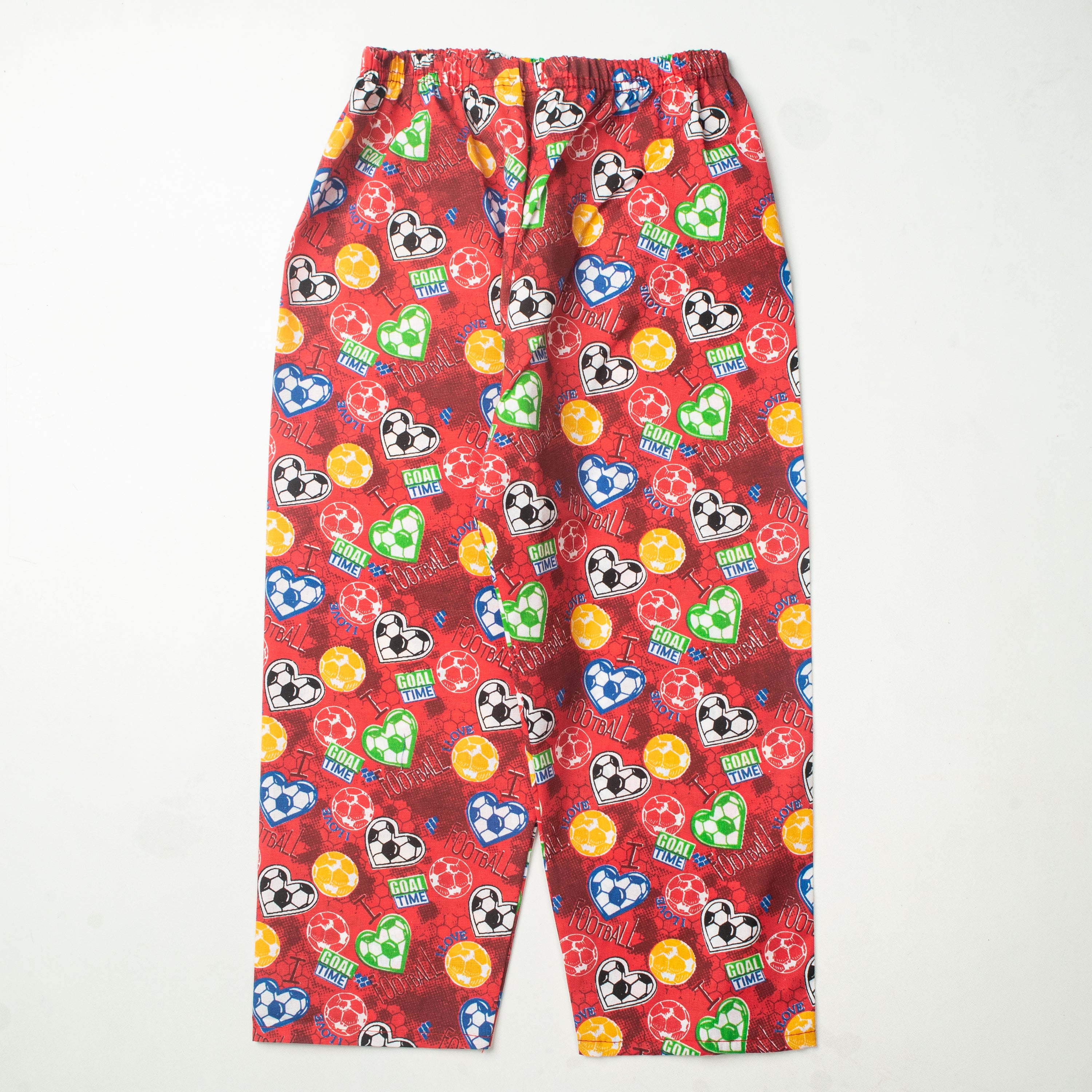 Boys Night Suit Full Sleeves Color Red Code-SX