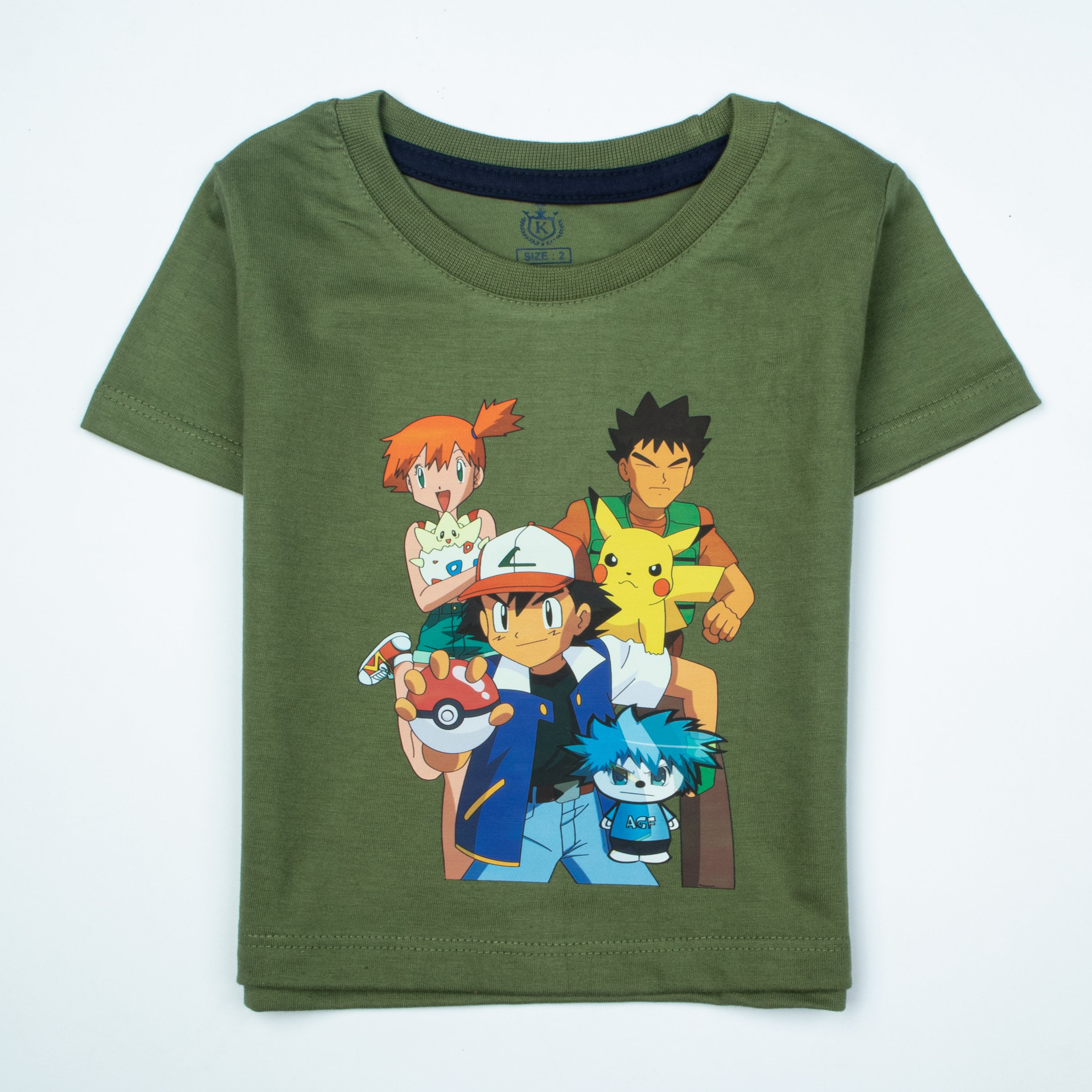 Baba Printed T-Shirt ( Pokemon ) Code-H