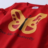 Girls Sweatshirt Code ( Butterfly )