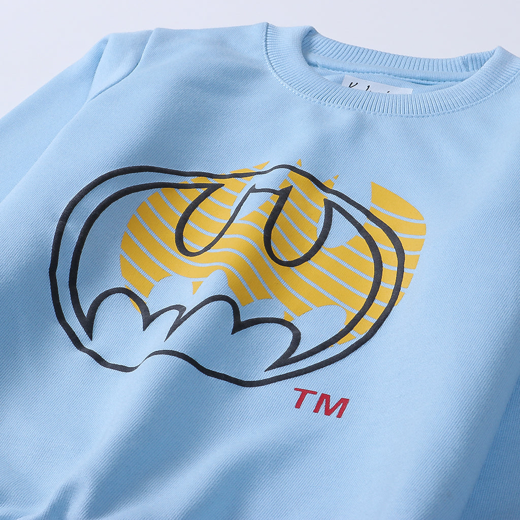 Boys Printed Full Sleeve Sweat Shirt (Batman-2)