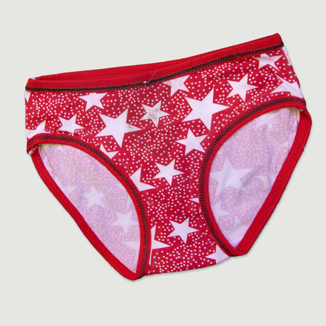 Girls Printed Panty Code ( O )