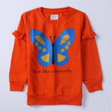 Girls Sweatshirt Code ( Butterfly )