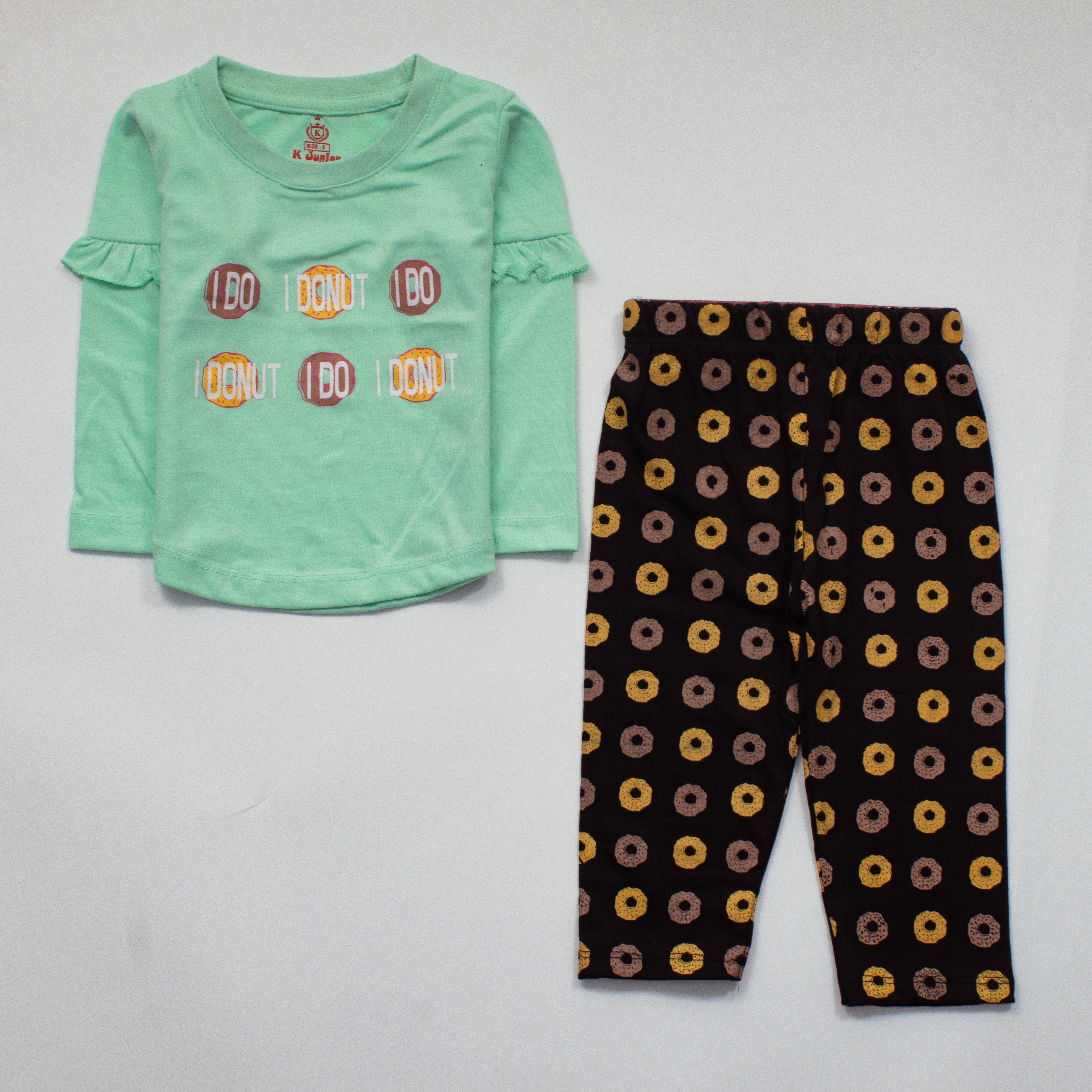 Infant Baby Printed Full Sleeve Suit (I-Donut)