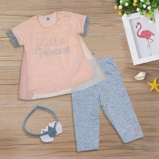 Baby Fancy Suit Color Peach-B