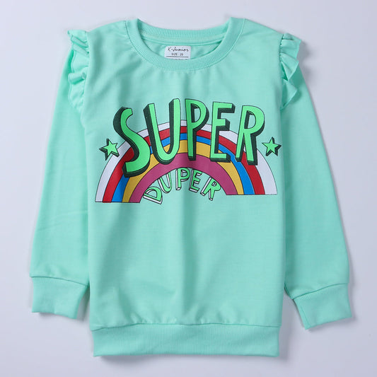 Girls Sweatshirt Code-( Super )