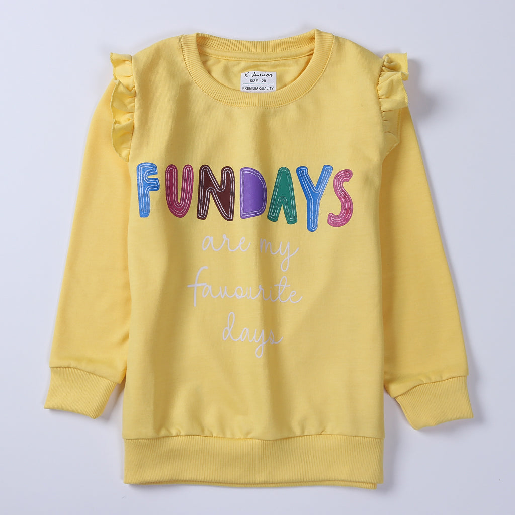Girls Sweatshirt Code ( Fun Days )