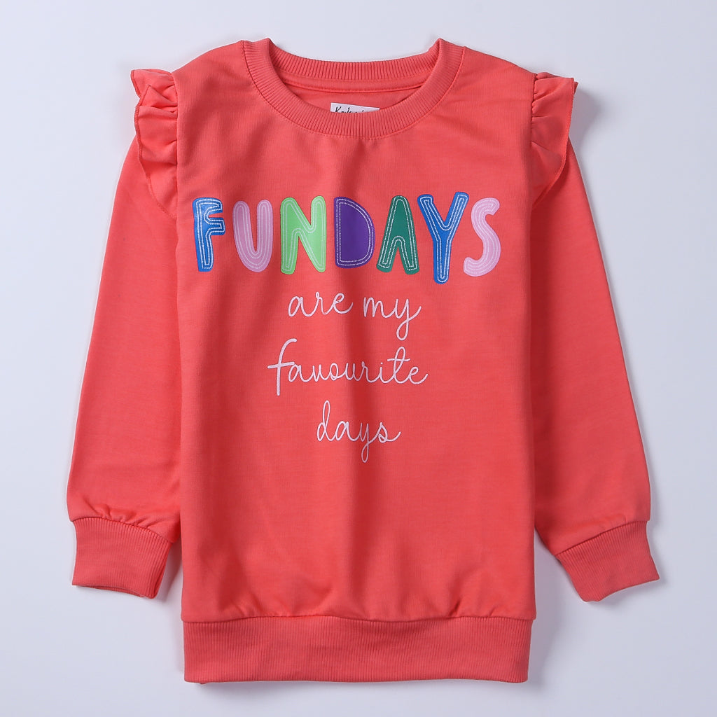 Girls Sweatshirt Code ( Fun Days )