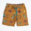 Boys Cotton Short Color Mustard Code-C