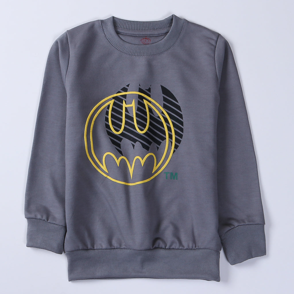 Winter Boys Printed Full Sleeve Suit (Batman-2)
