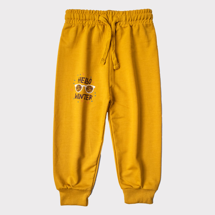 Boys Trouser Color Mustard ( Hello )