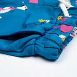 Girls Cotton Short Color Royal-Blue Code-C