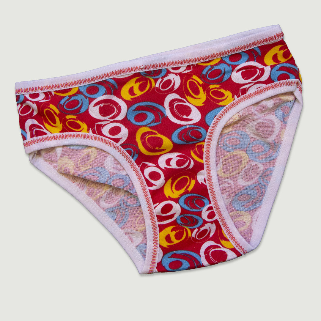 Girls Printed Panty Code ( P )