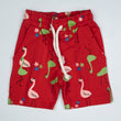 Girls Cotton Short Color Red  Code-C