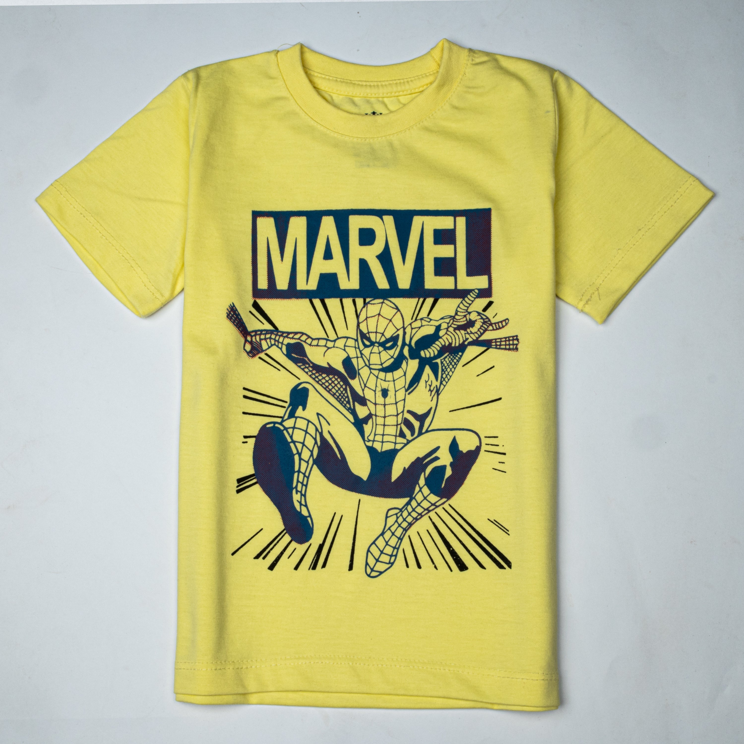 Infant Boys Half Sleeves-Printed T-Shirt (Marvel)