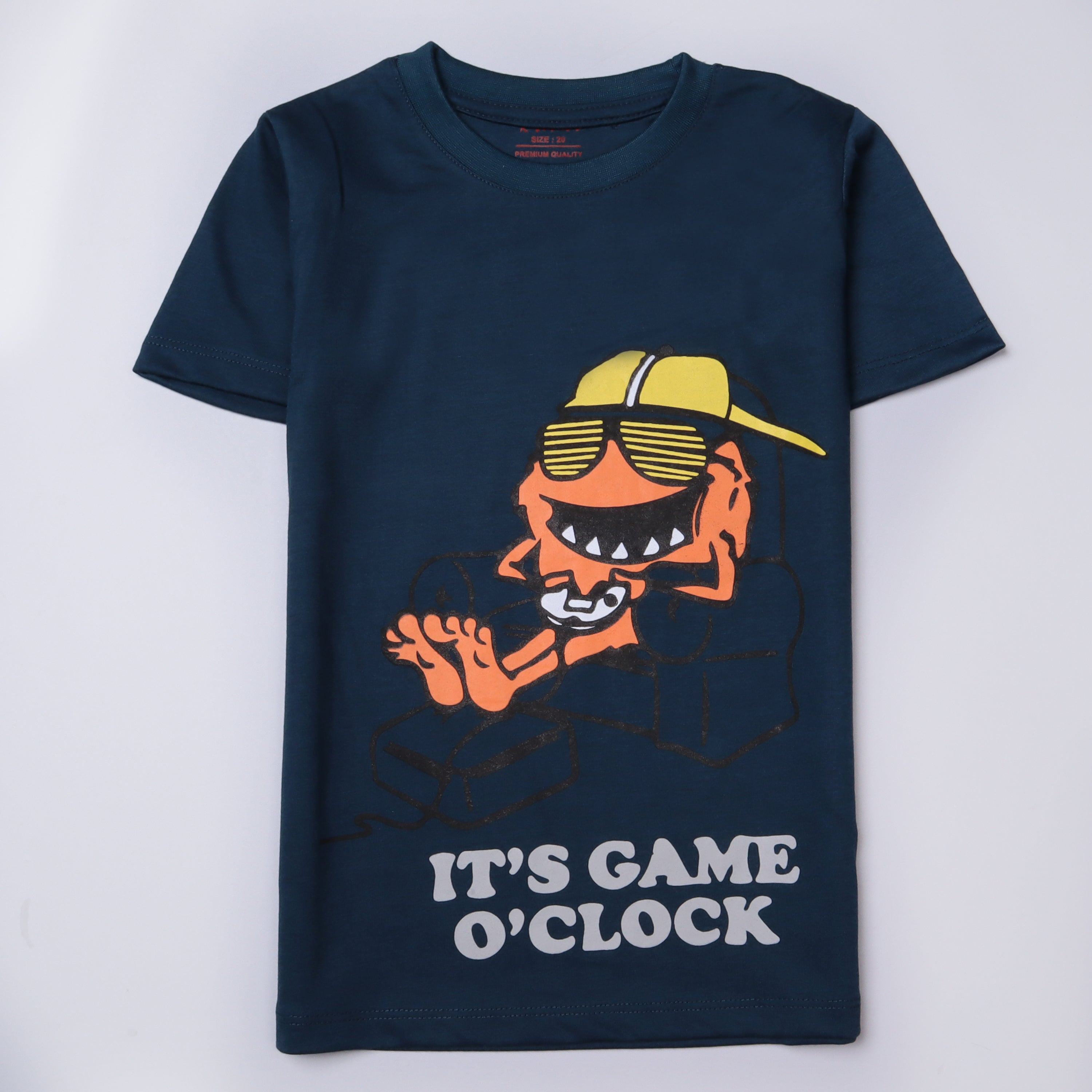 Boys Half Sleeves-Printed T-Shirt (Game2)