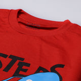 Boys Half Sleeves-Printed T-Shirt (Monster)