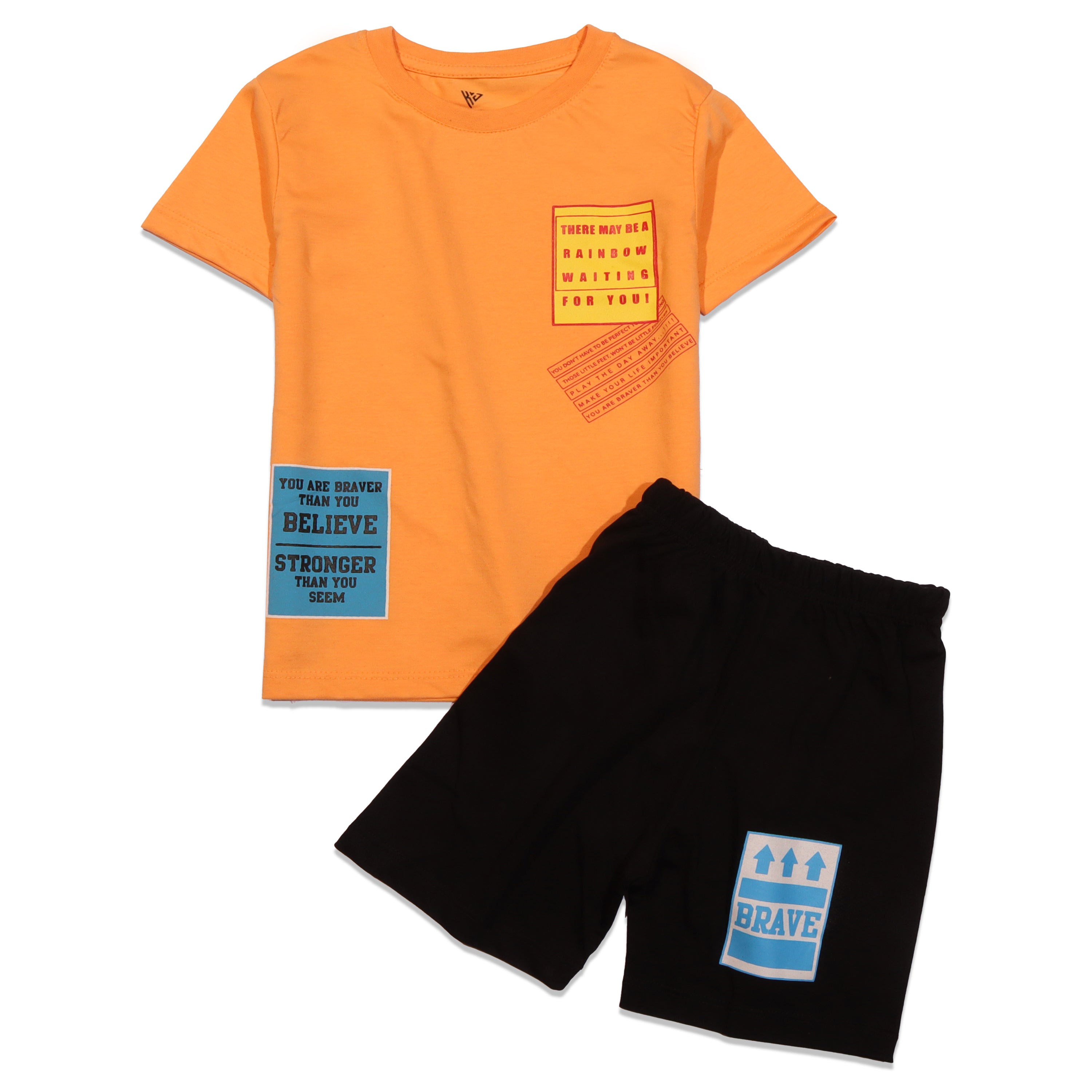Boys Half Sleeves 2 Piece Suit (waiting)