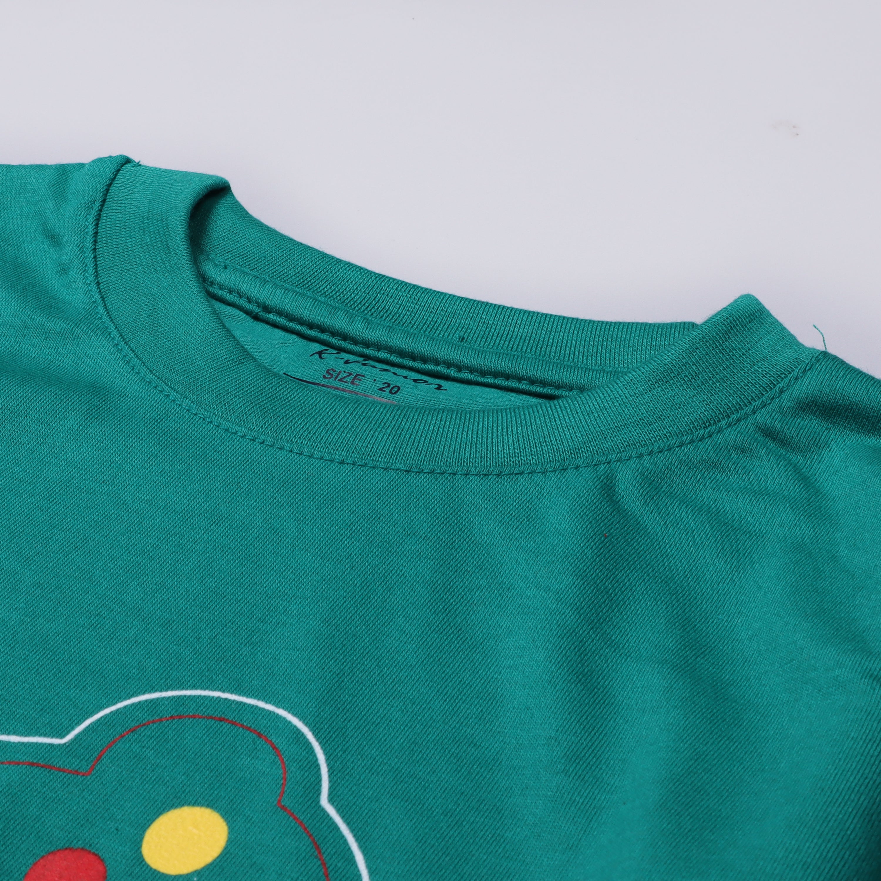 Infant Boys Half Sleeves-Printed T-Shirt (Level Up)