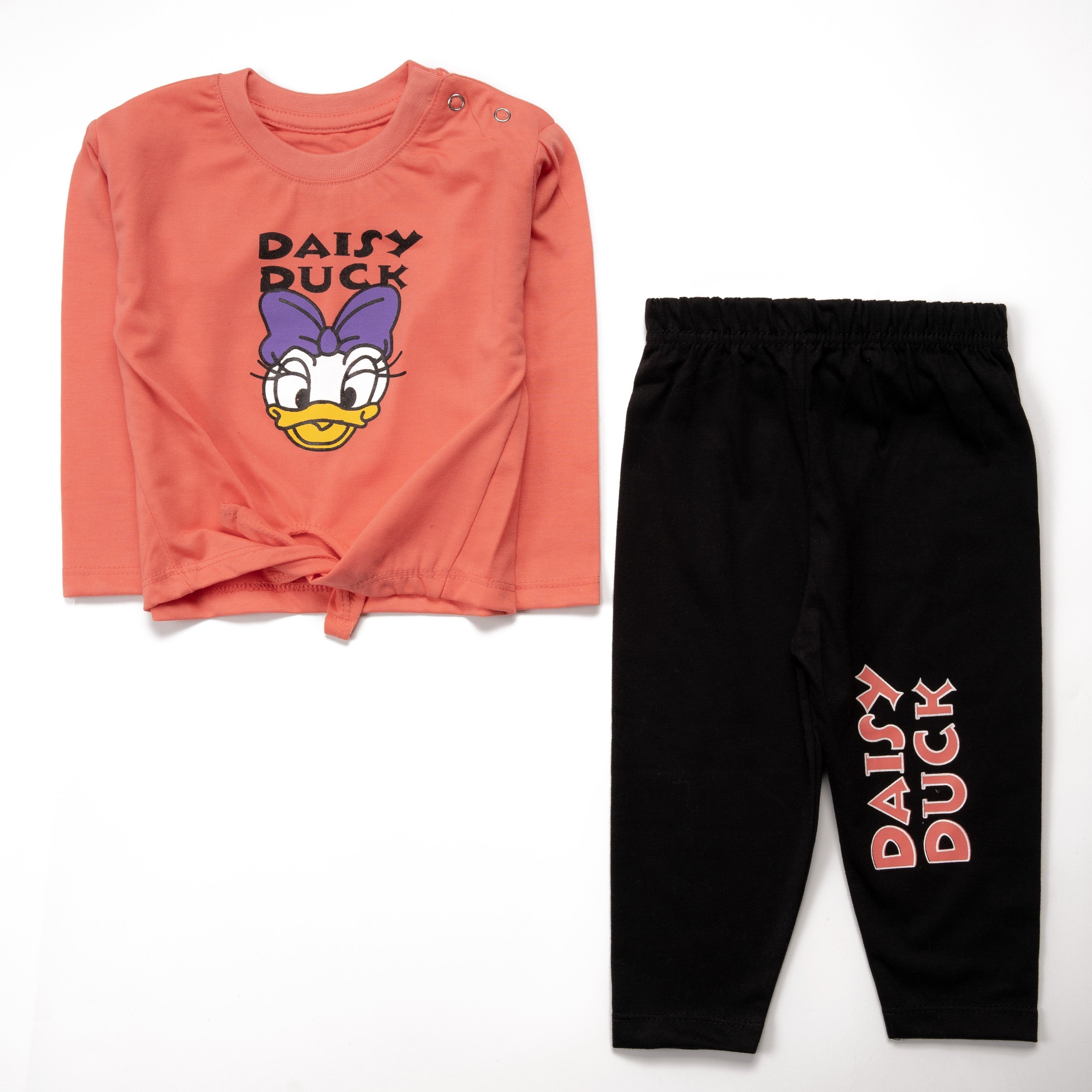 Infant Baby Printed Full Sleeve Suit (Daisy-Duck)