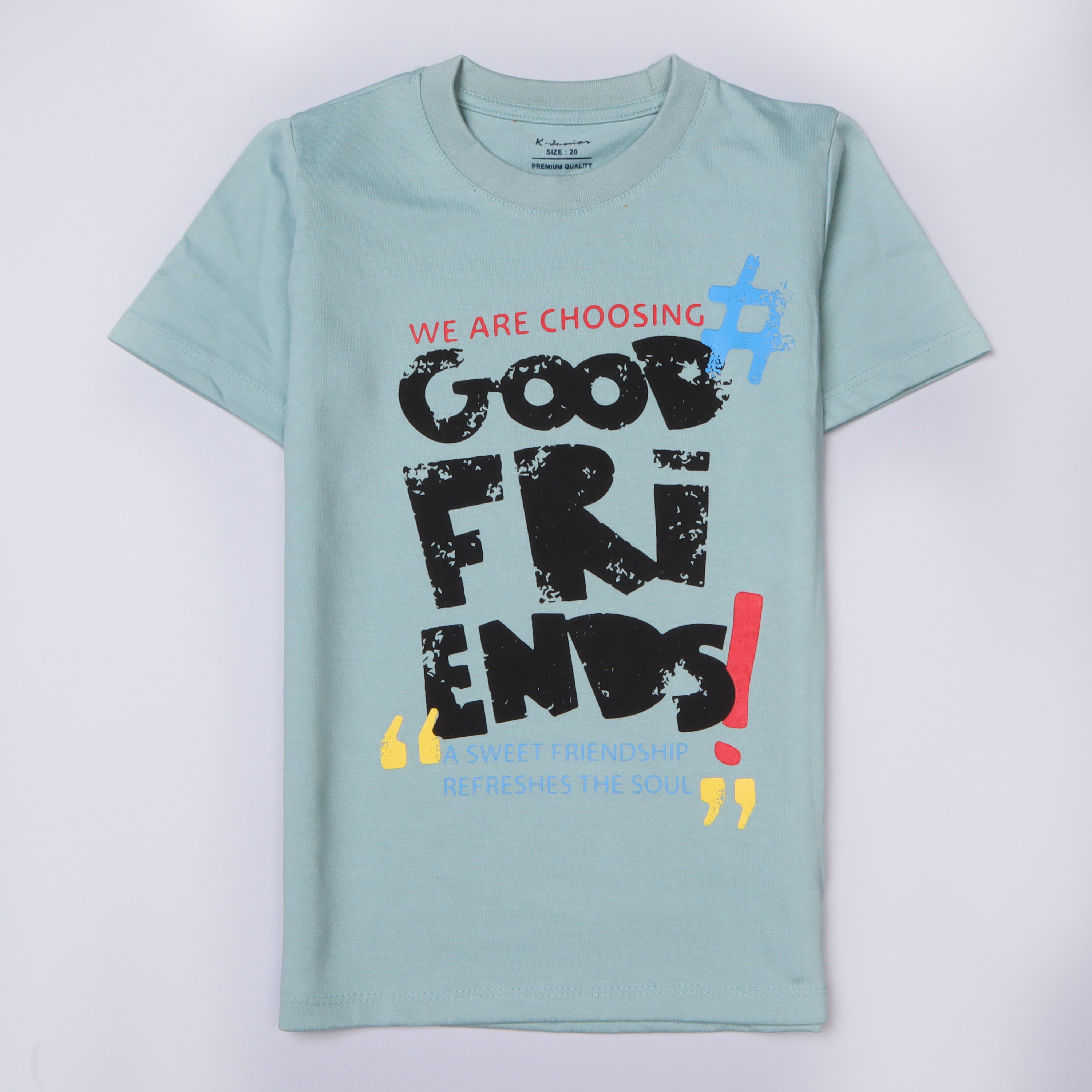 Boys Half Sleeves-Printed T-Shirt (friends)
