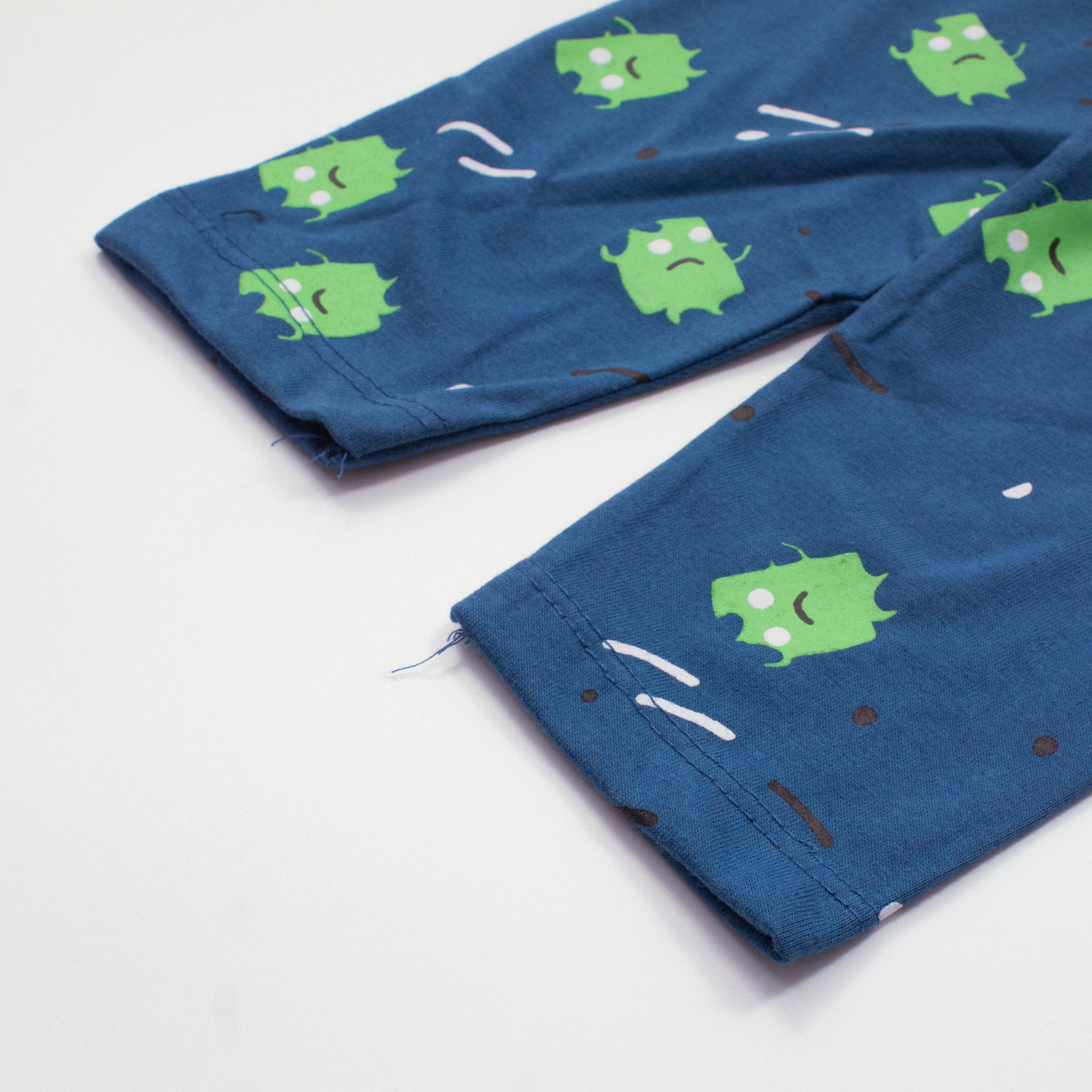 Infant Baba Printed Full Sleeve Suit (Monster)