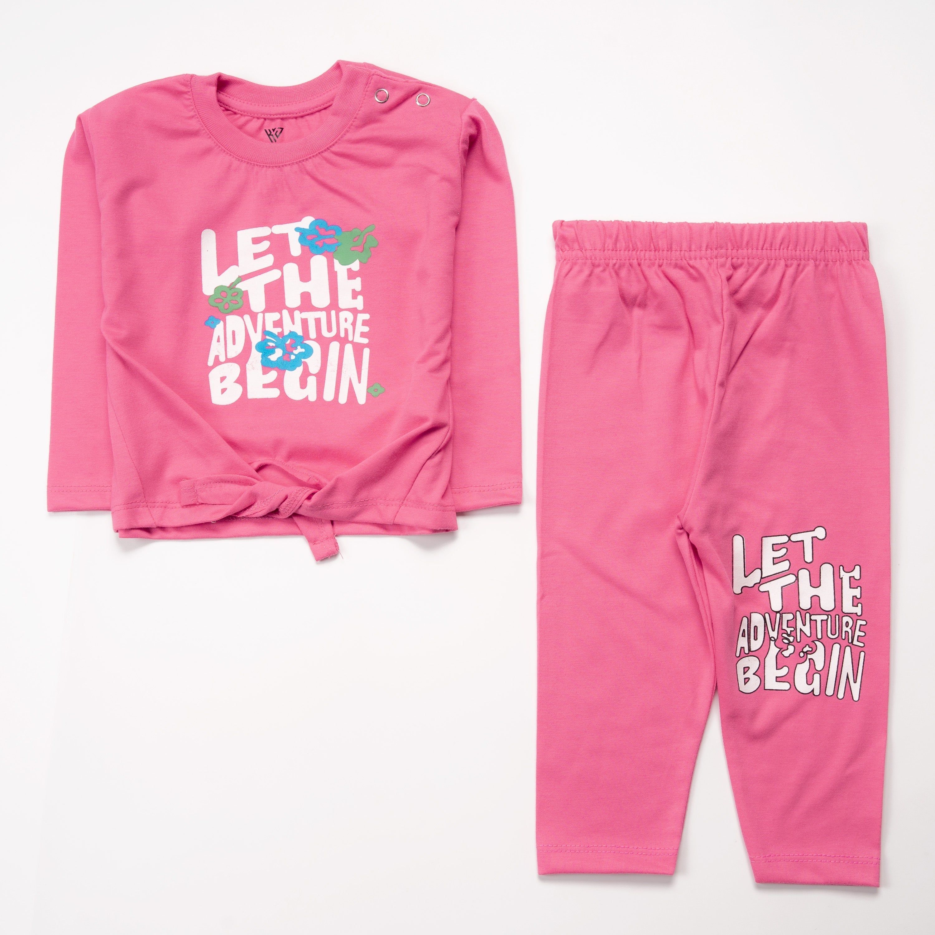 Infant Baby Printed Full Sleeve Suit (Let's)
